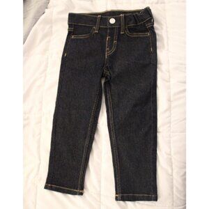 H&M Kids Straight Leg Jeans Dark Denim Blue Size 3T